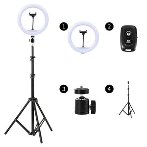 Live Broadcast Fill Light 12 Inch Ringlight Camera Bracket