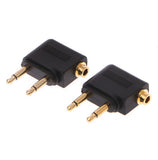 3.5 Headphone Audio Interface  Head Gold-plated Adapter