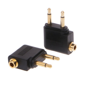 3.5 Headphone Audio Interface  Head Gold-plated Adapter
