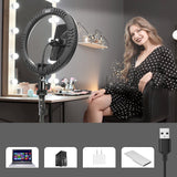 Live Broadcast Fill Light 12 Inch Ringlight Camera Bracket