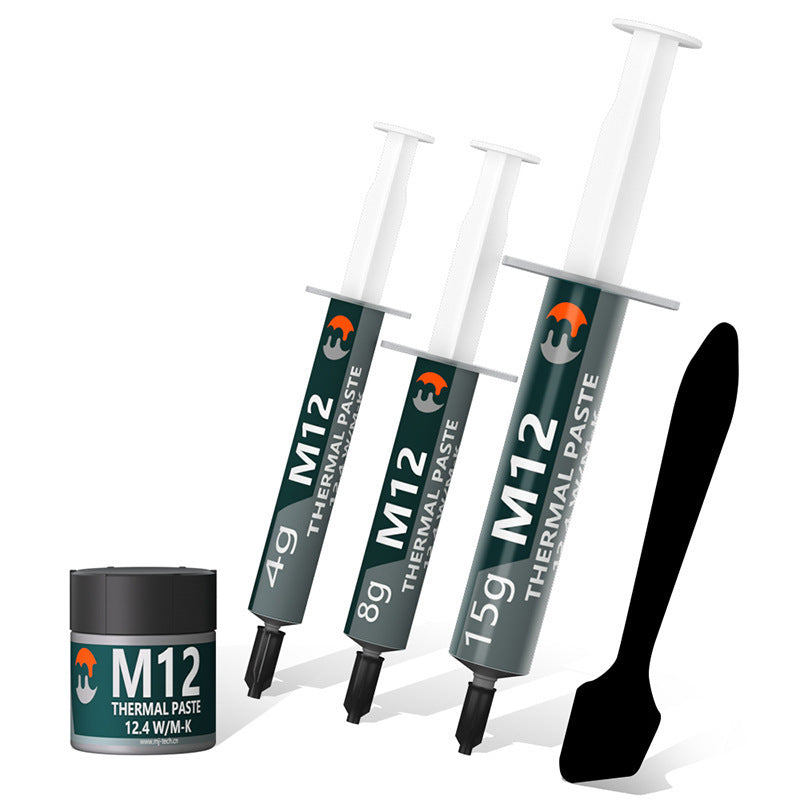 M12 Thermally Conductive Silicone Grease Desktop Computer CPU GPU Cooling Paste