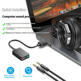 USB External Sound Card To Headphone Audio Interface