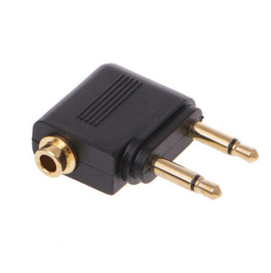 3.5 Headphone Audio Interface  Head Gold-plated Adapter