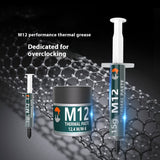 M12 Thermally Conductive Silicone Grease Desktop Computer CPU GPU Cooling Paste